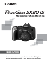 Canon Powershot SX20 IS Gebruikershandleiding