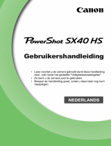 Canon PowerShot SX40 HS Handleiding