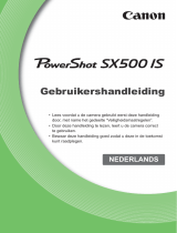 Canon Powershot SX500IS Handleiding