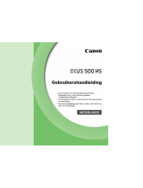Canon IXUS 500 HS Handleiding