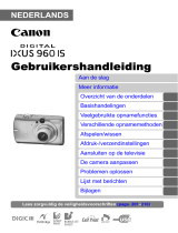 Canon Digital IXUS 960 IS de handleiding