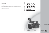 Canon XA35 Handleiding