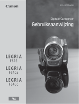Canon LEGRIA FS40 Handleiding