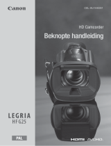 Canon LEGRIA HF G25 de handleiding