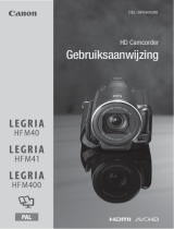 Canon LEGRIA HF M40 Handleiding