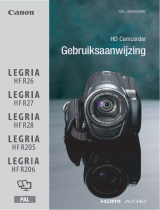 Canon LEGRIA HF R206 Handleiding