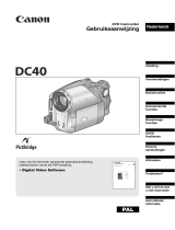 Canon DC40 Handleiding