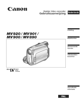 Canon MV920 Handleiding