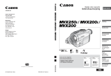 Canon mvx250i camcorder Handleiding