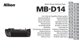 Nikon MB-D14 Handleiding