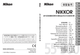 Nikon AF-S DX NIKKOR 55-300mm f/4.5-5.6G ED VR Handleiding