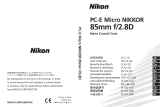 Nikon PC-E Micro NIKKOR 85mm f/2.8D Handleiding