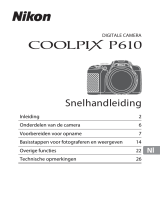 Nikon COOLPIX P610 Handleiding