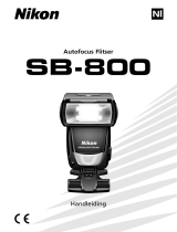 Nikon SB-800 Handleiding