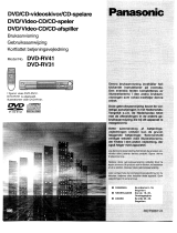 Panasonic dvd rv 31 de handleiding