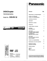 Panasonic DVDRV32 de handleiding
