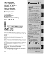 Panasonic dvd s75 eg s de handleiding