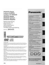 Panasonic DVD-S75 de handleiding