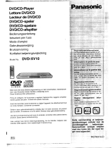 Panasonic DVDXV10SERIES de handleiding