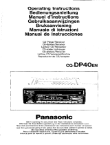 Panasonic CQDP40E Handleiding