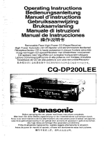 Panasonic CQDP200L de handleiding