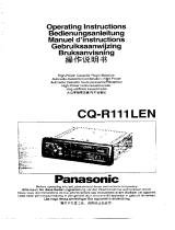 Panasonic CQR111L Handleiding