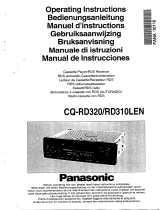 Panasonic CQRD320LEN Handleiding