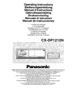 Panasonic CXDP1212 Handleiding