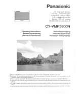 Panasonic CYVMR5800N Handleiding