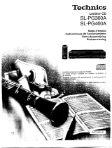 Panasonic SLPG460A Handleiding