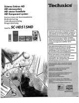 Panasonic SCHD515MD de handleiding