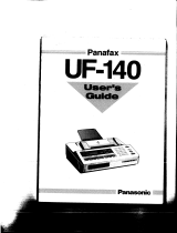 Panasonic UF140 Handleiding