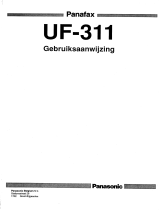Panasonic uf 311 de handleiding
