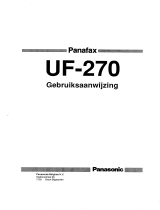 Panasonic UF270 Handleiding