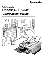 Panasonic UF342 Handleiding