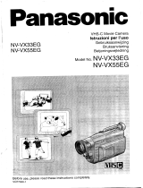 Panasonic NVVX55EG Handleiding