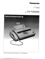 Panasonic KXF2090BS Handleiding