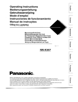 Panasonic NN-K557 de handleiding