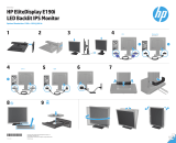 HP EliteDisplay E190i 18.9-inch LED Backlit IPS Monitor Installatie gids