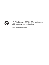 HP EliteDisplay S231d 23-in IPS LED Notebook Docking Monitor Handleiding