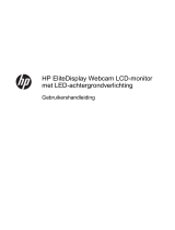 HP EliteDisplay E221c 21.5-inch Webcam LED Backlit Monitor Handleiding