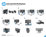 HP Z Display Z23i 23-inch IPS LED Backlit Monitor Installatie gids