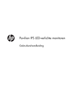 HP Pavilion 25bw 25-inch Diagonal IPS LED Backlit Monitor Handleiding