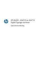 HP LD4201 42-inch LCD Digital Signage Display Handleiding