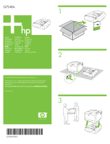 HP LaserJet 500-sheet Input Tray Gebruikershandleiding