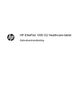HP ElitePad 1000 G2 Healthcare Tablet Handleiding