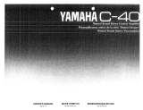 Yamaha C-40 de handleiding