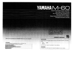 Yamaha M-60 de handleiding