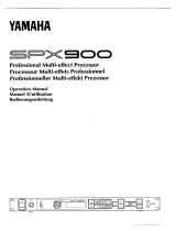 Yamaha SPX900 de handleiding