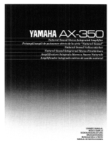 Yamaha AX-350 de handleiding